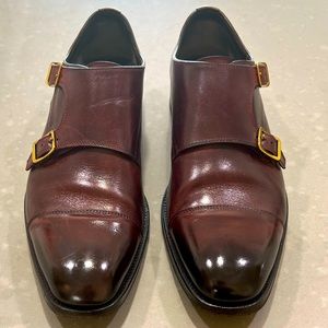 TOM FORD Double Monk Strap, Model J1006. Size 9.5UK, 10.5US